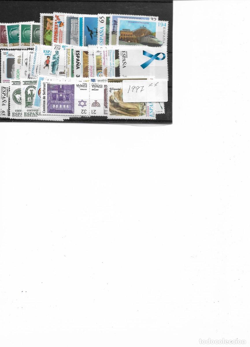 Briefmarken: Sellos de Espa&ntilde;a A&ntilde;o 1997 A&ntilde;o Completo Sellos y hojitas nuevos**nuevos**