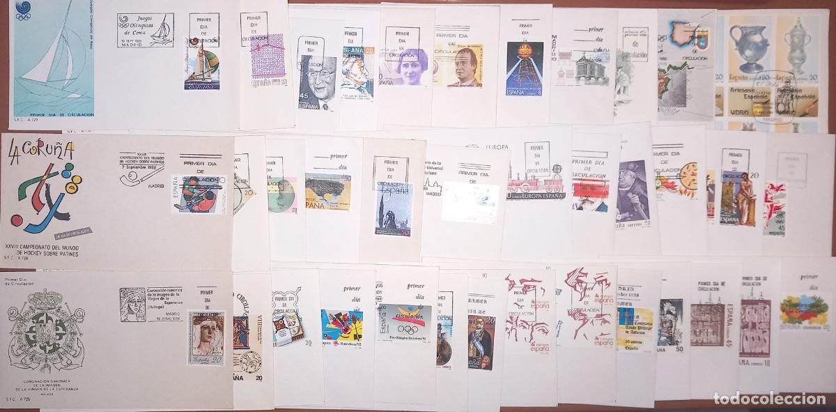 Sellos: Sellos Espa&ntilde;a A&ntilde;o 1988 en SPD a falta del centenario del descubrimiento