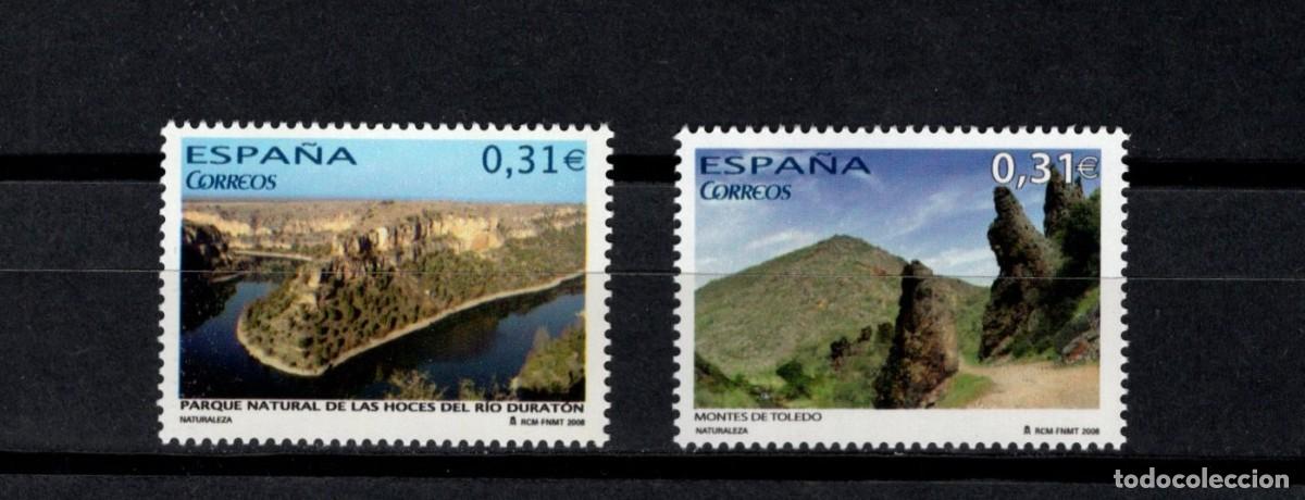 Sellos: Sellos Nuevos. Naturaleza. Serie completa. 10 Marzo de 2008. Edifil 4397/98.