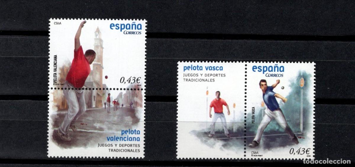 Sellos: Sellos nuevos. Juegos y Deportes. Serie completa. 16 Abril de 2008. Edifil 4408/09.