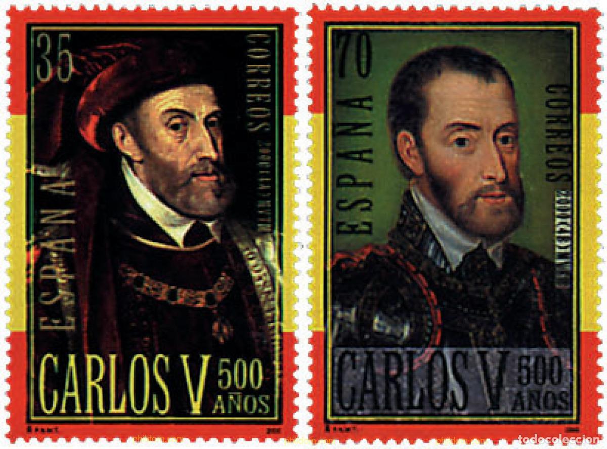 Sellos: 85670 MNH ESPA&Ntilde;A 2000 500 ANIVERSARIO DEL NACIMIENTO DE CARLOS V