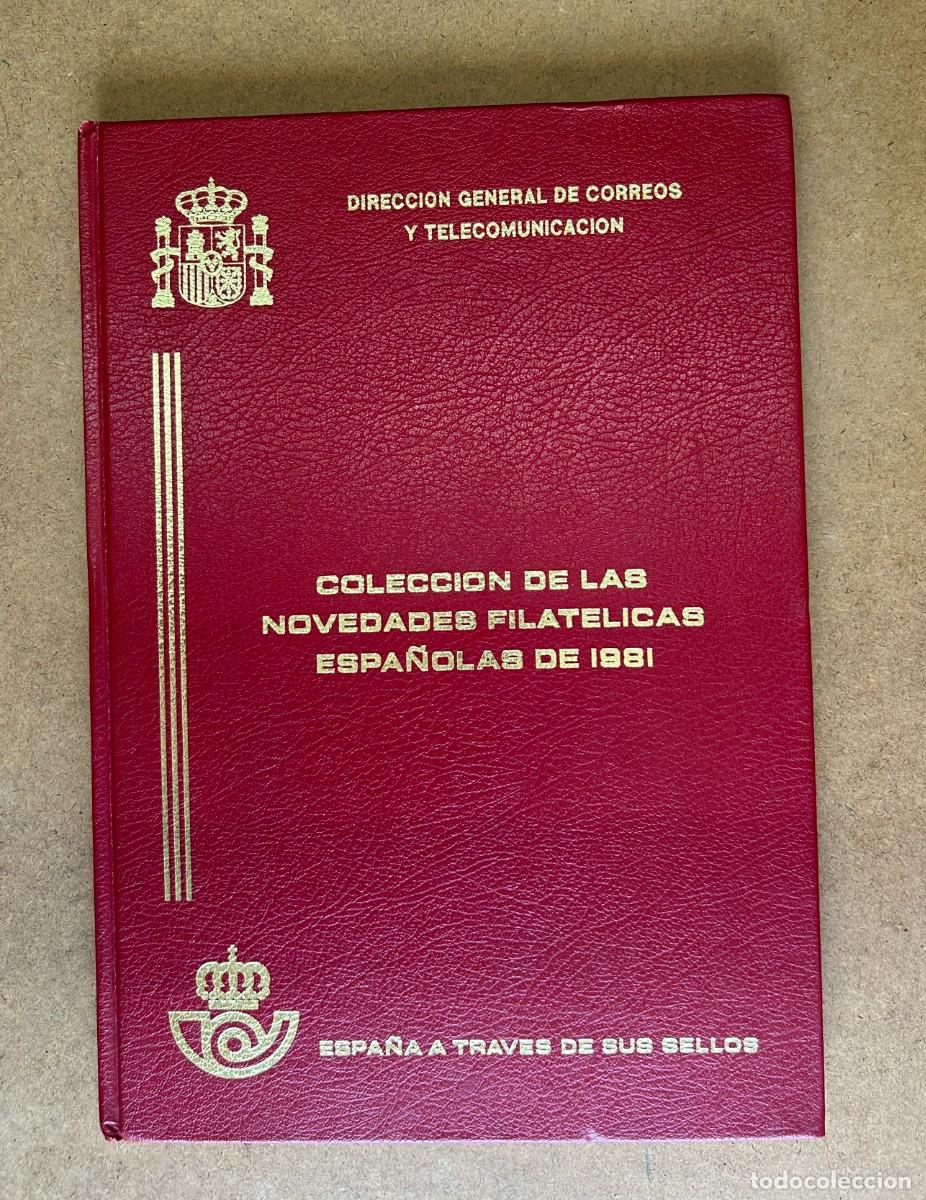 Stamps: LIBRO OFICIAL CORREOS LUJO EMISIONES 1981