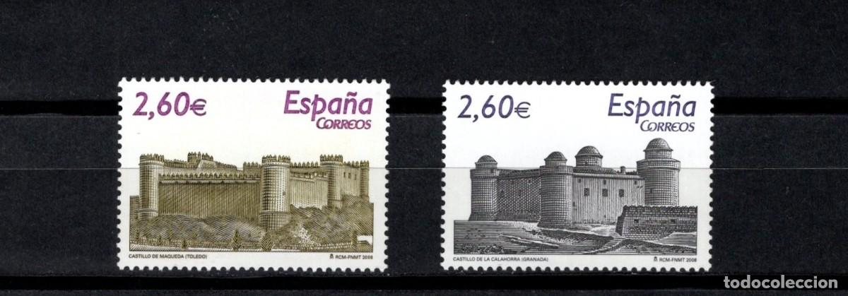 Sellos: Sellos nuevos. Castillos 2008. Serie completa. 16 de Octubre de 2008. Edifil 4439/40.