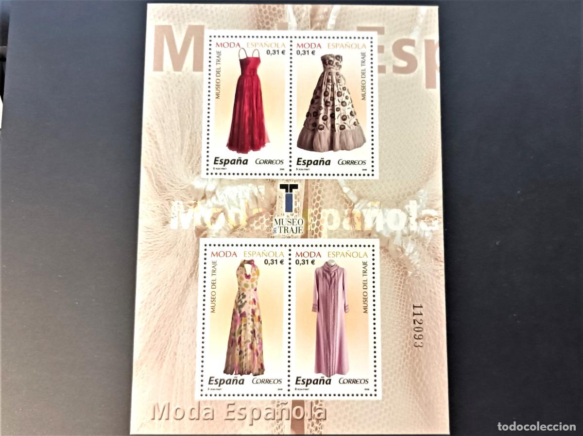 Sellos: Sellos nuevos. Moda Espa&ntilde;ola. Museo del Traje. 23 de Octubre de 2008. Edifil SH 4441