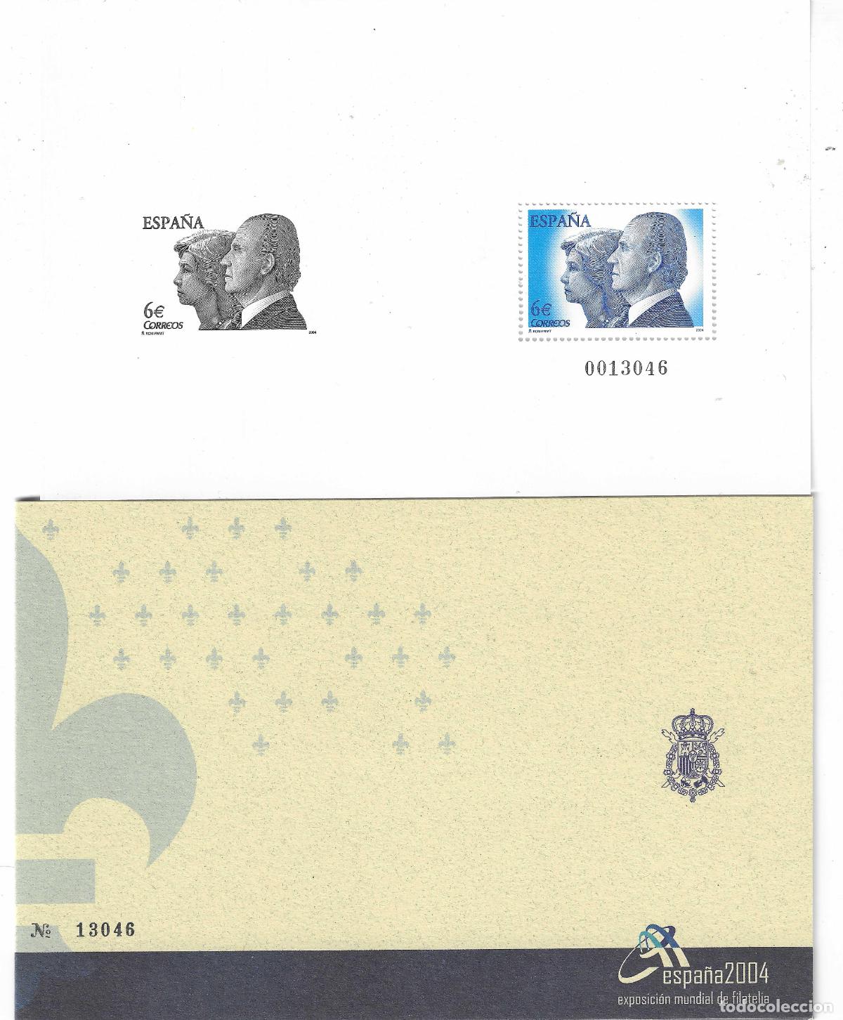 Sellos: 2004 HOJITA CON CARPETILLA EDIFIL 4087A** SIN FIJASELLOS