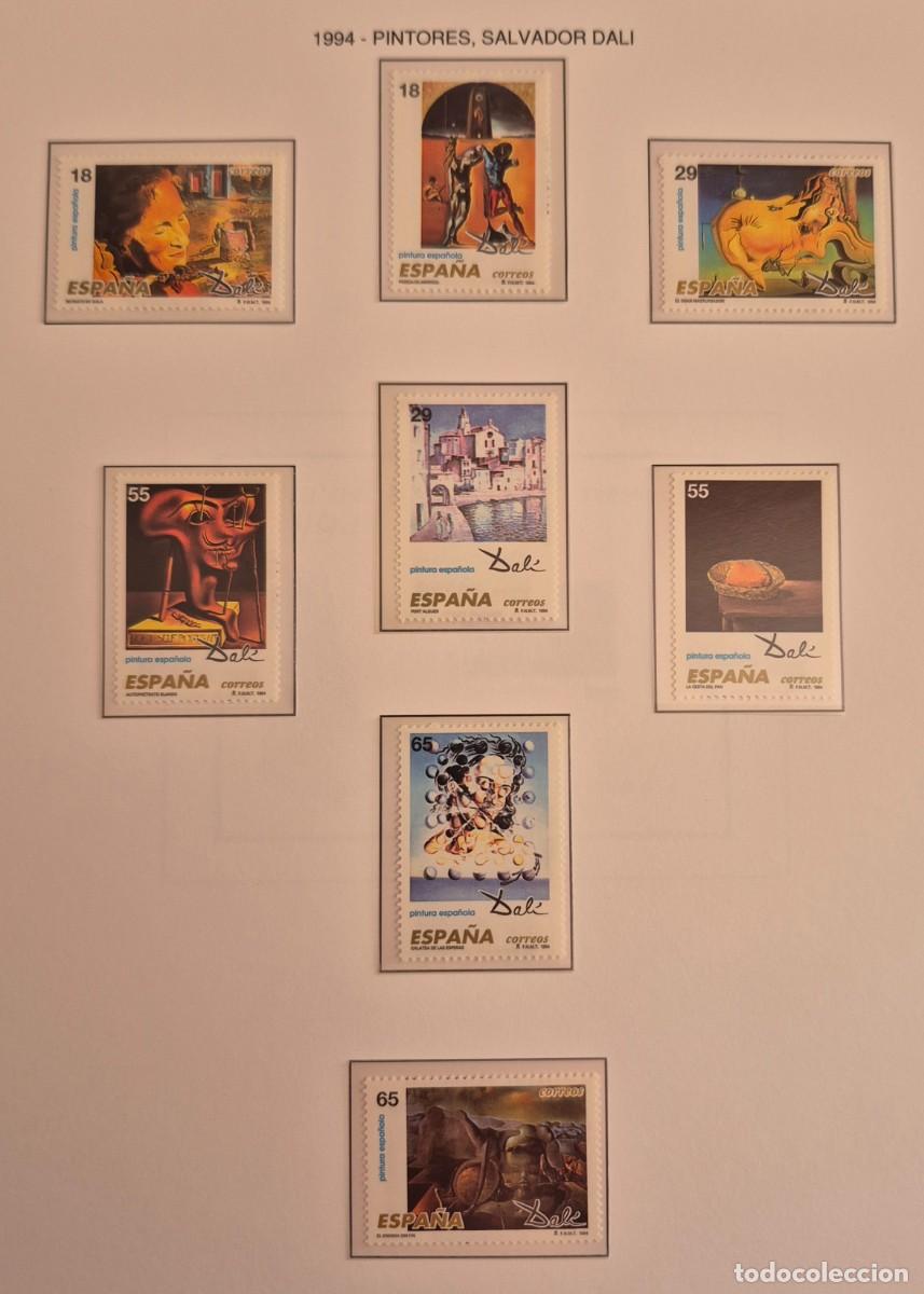 Sellos: A&ntilde;o 1994 - Edifil N 3289/3296** - Salvador Dali - Nuevos sin fijasello - Se env&iacute;an los de la imagen