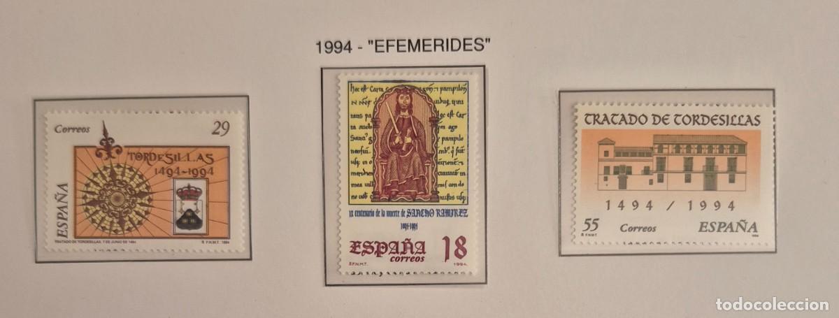 Sellos: A&ntilde;o 1994 - Edifil N 3309/3311** - Efem&eacute;rides - Nuevos sin fijasello - Se env&iacute;an los de la imagen