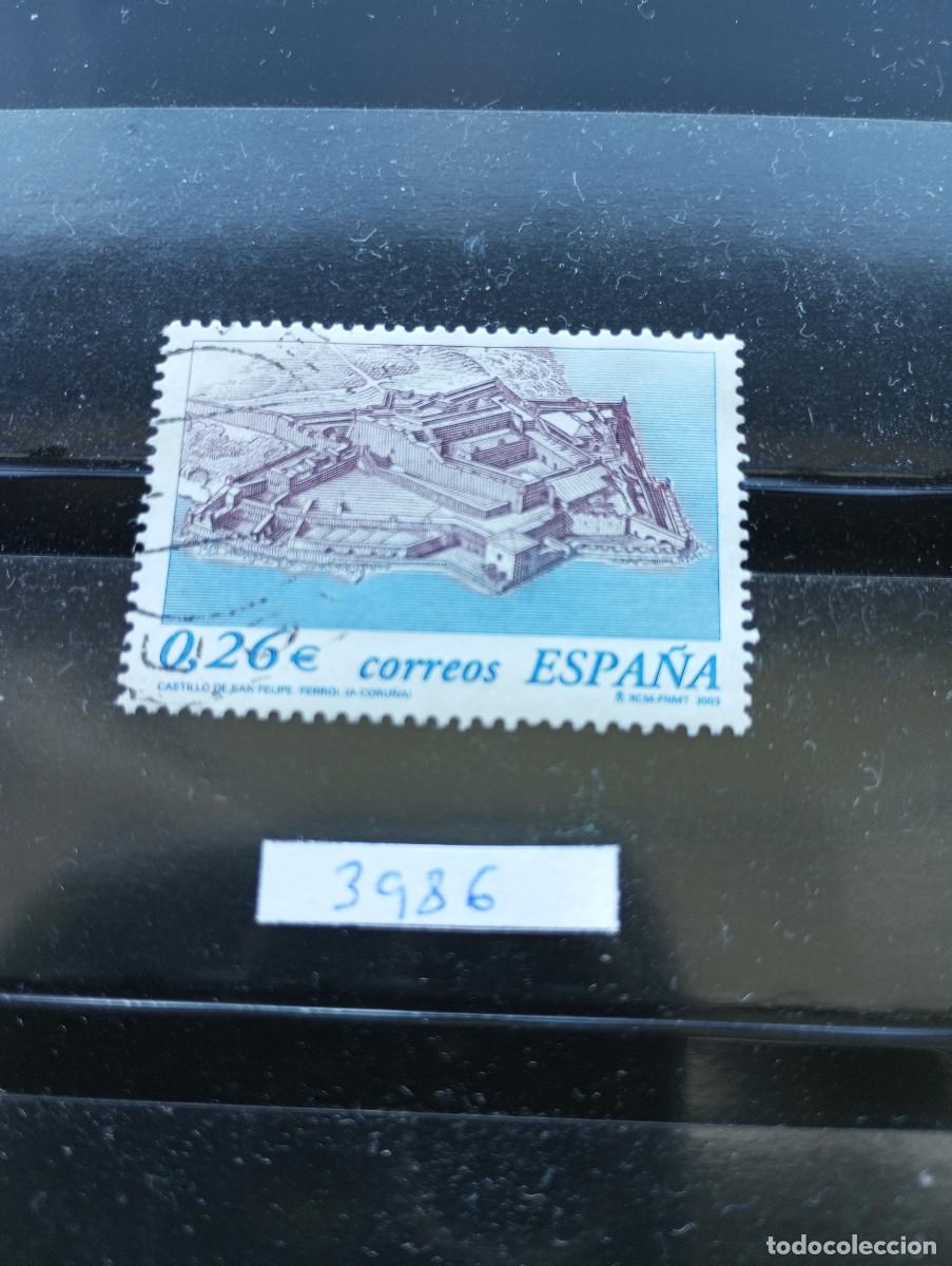 Sellos: Espa&ntilde;a. 2003. Edifil 3986. Castillos. Castillo de San Felipe.