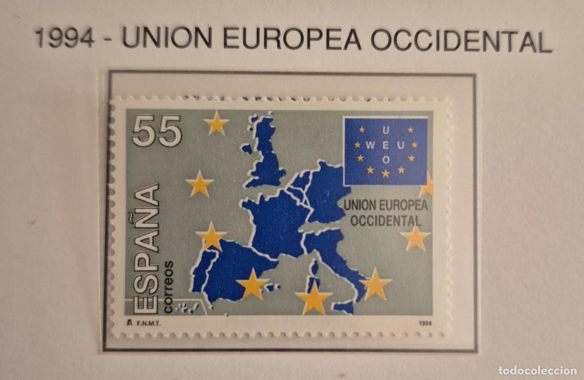 Sellos: A&ntilde;o 1994 - Edifil N 3324** - Uni&oacute;n europea occident - Nuevo sin fijasello - Se env&iacute;a el de la imagen