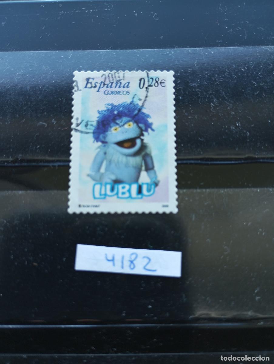 Sellos: Espa&ntilde;a. 2005. Edifil n&uacute;mero 4182. Para los ni&ntilde;os. Los Lunnis. Lubl&uacute;
