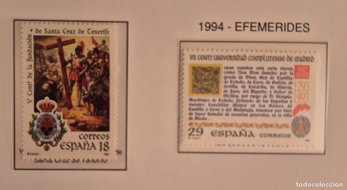 Sellos: A&ntilde;o 1994 - Edifil N 3299/3300** - Efem&eacute;rides - Nuevo sin fijasello - Se env&iacute;a el de la imagen