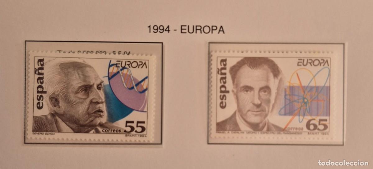 Sellos: A&ntilde;o 1994 - Edifil N 3301/3302** - Europa - Nuevo sin fijasello - Se env&iacute;a el de la imagen