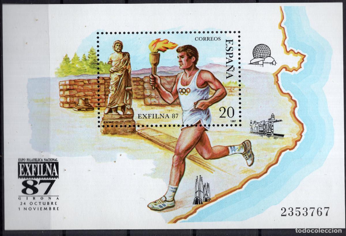 Sellos: ESPA&Ntilde;A 1987 STAMP MICHEL ES BL31