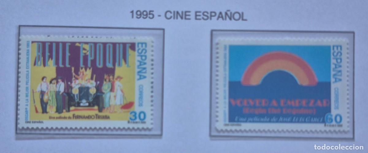 Sellos: A&ntilde;o 1995 - Edifil N 3336/3337** - Cine espa&ntilde;ol - Nuevo sin fijasello - Se env&iacute;a el de la imagen
