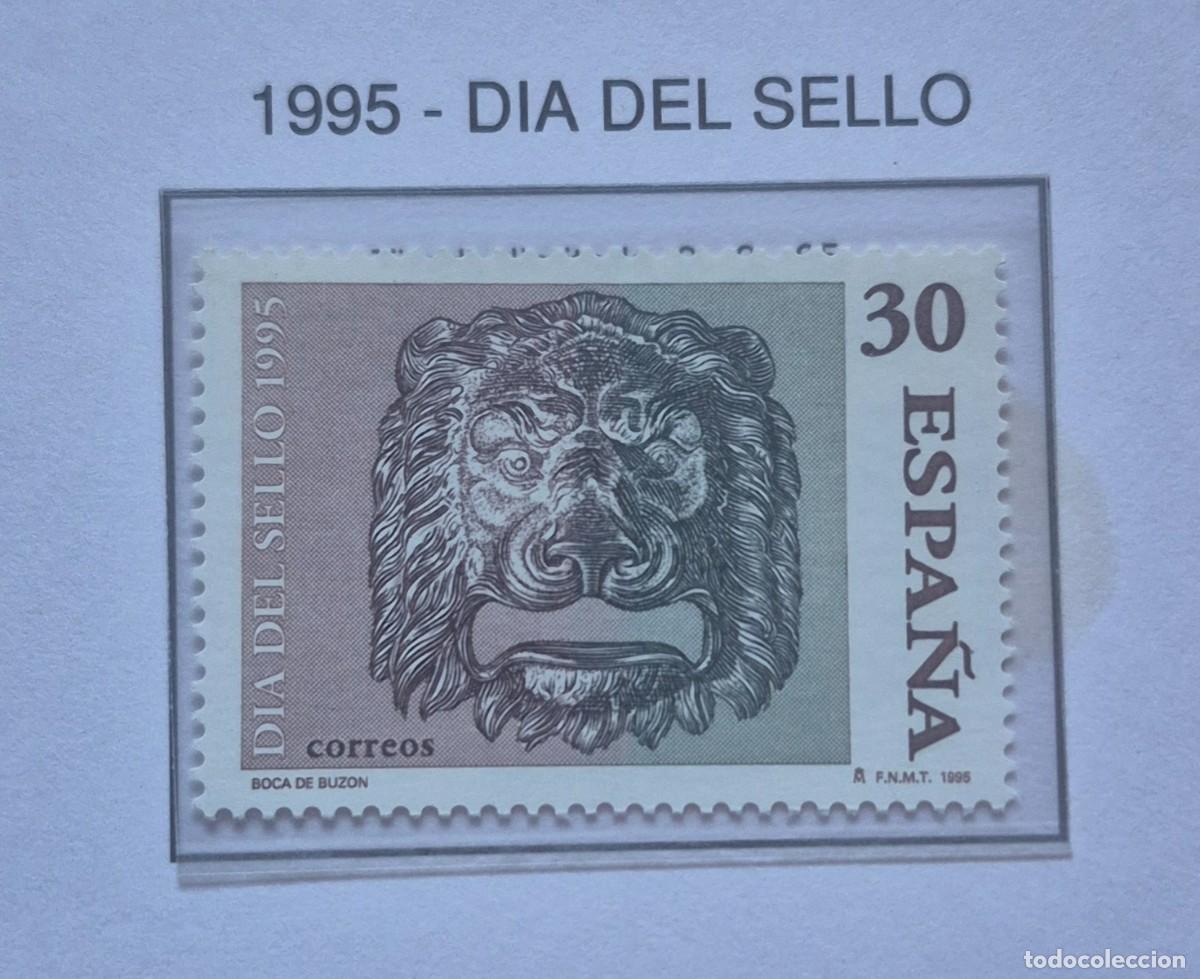 Sellos: A&ntilde;o 1995 - Edifil N 3346** - Dia del sello - Nuevo sin fijasello - Se env&iacute;a el de la imagen