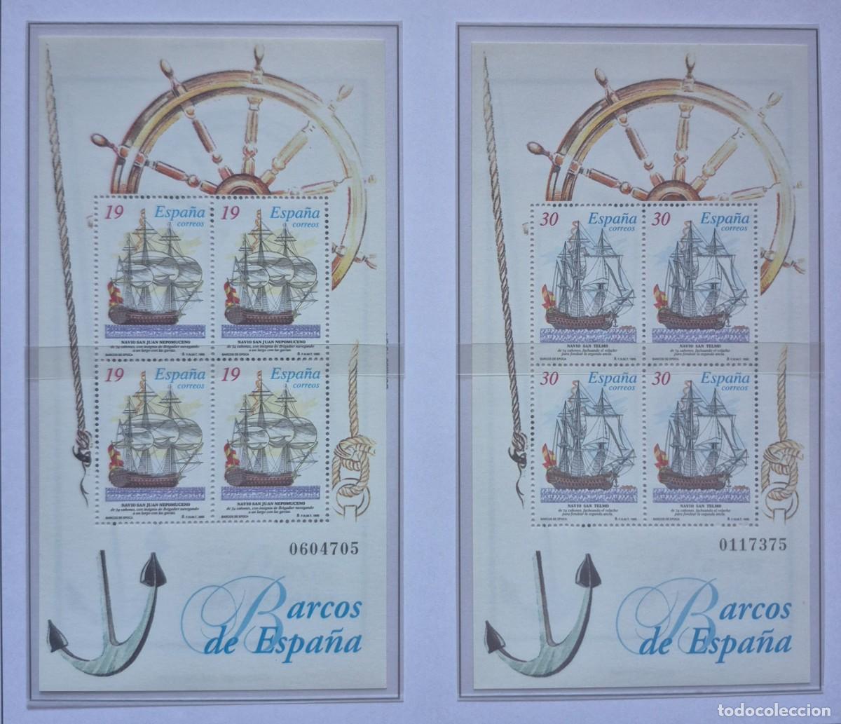 Sellos: A&ntilde;o 1995 - Edifil N 3352/3353** - Barcos de epoca - Nuevo sin fijasello - Se env&iacute;a el de la imagen