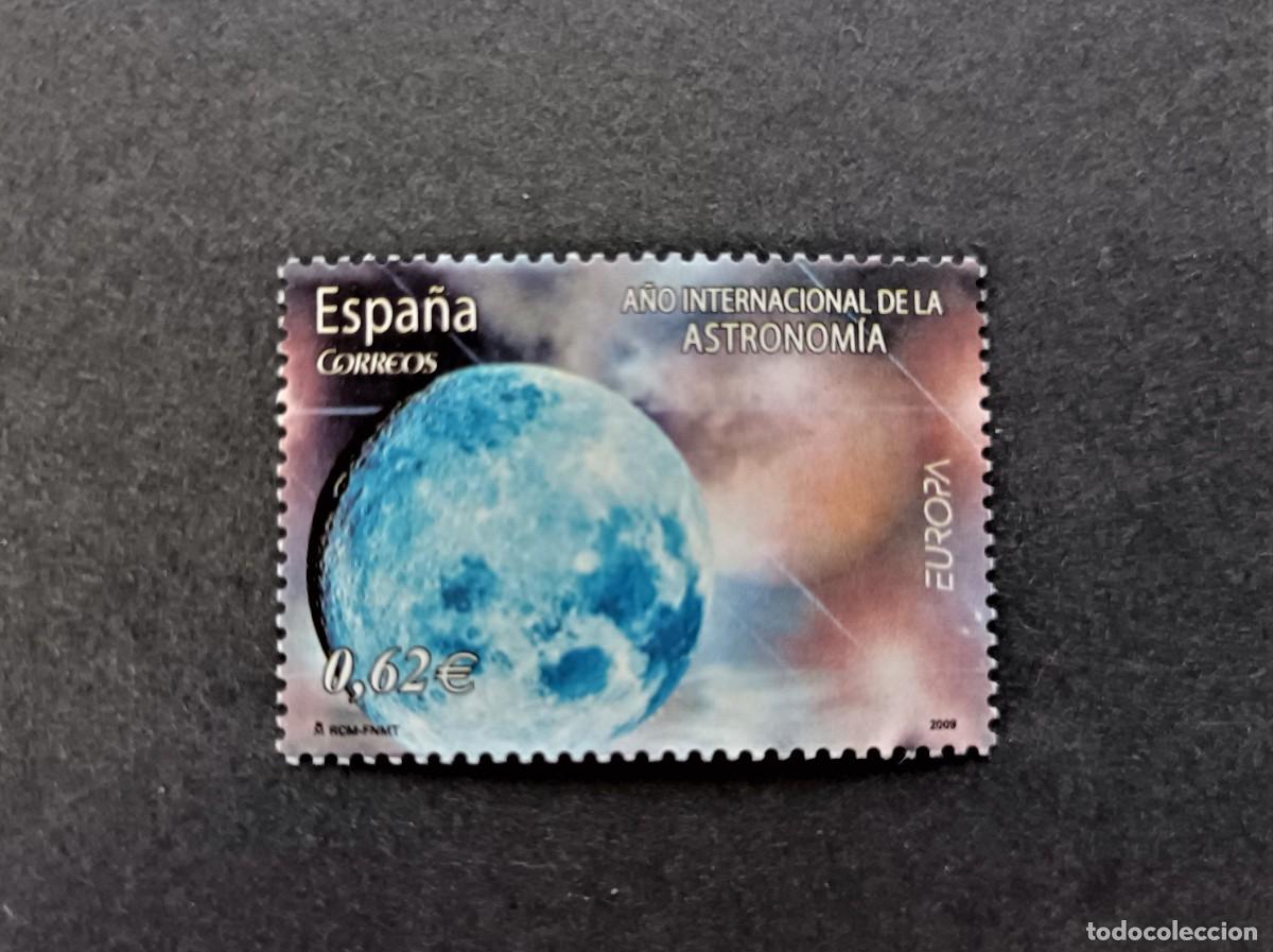 Sellos: Sello nuevo 2009. Europa. A&ntilde;o Internacional Astronomia. 23 de Abril de 2009. Edifil 4484.