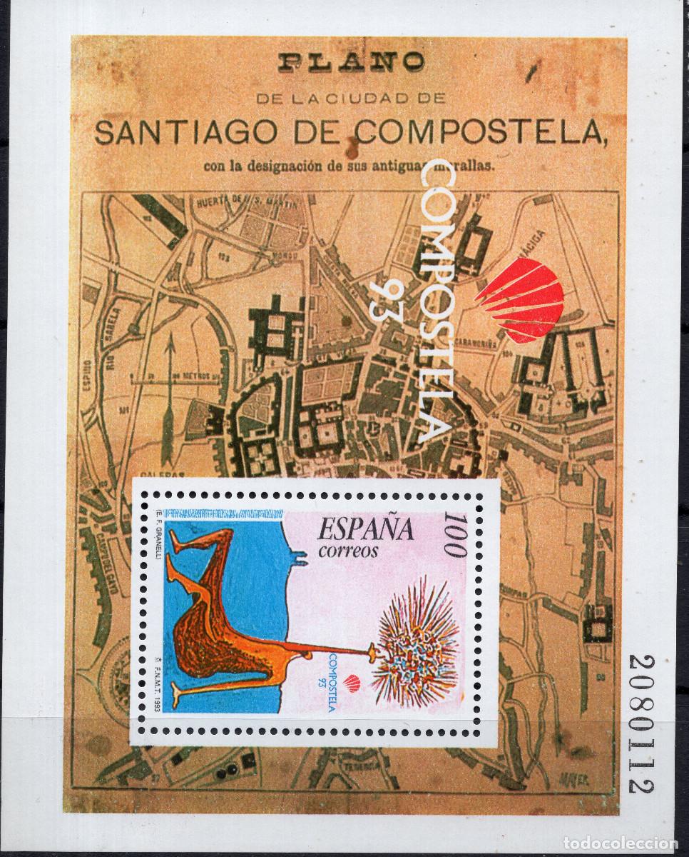 Sellos: ESPA&Ntilde;A 1993 STAMP MICHEL ES BL54