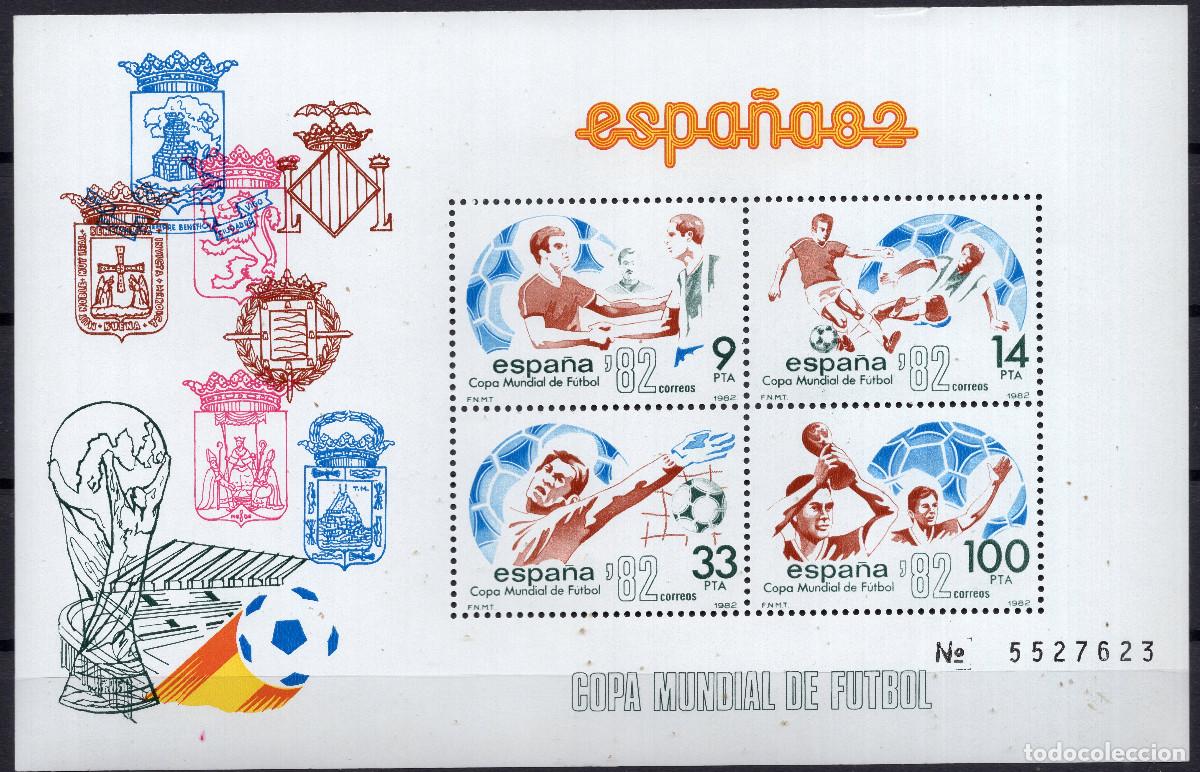 Sellos: ESPA&Ntilde;A 1982 STAMP MICHEL ES BL26