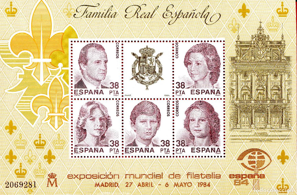 Sellos: ESPA&Ntilde;A 1984 STAMP MICHEL ES BL27