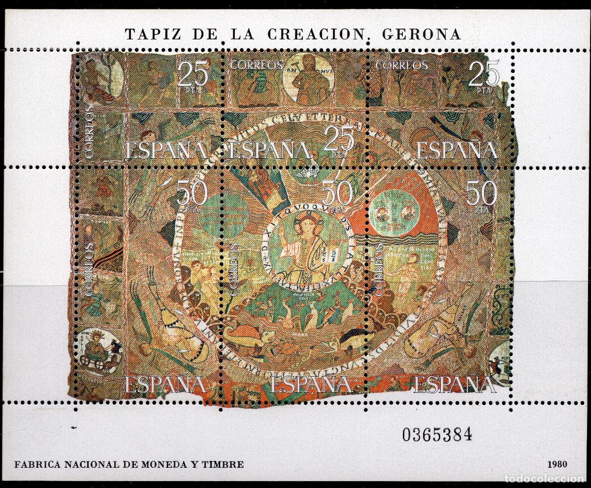 Sellos: ESPA&Ntilde;A 1980 STAMP MICHEL ES BL22
