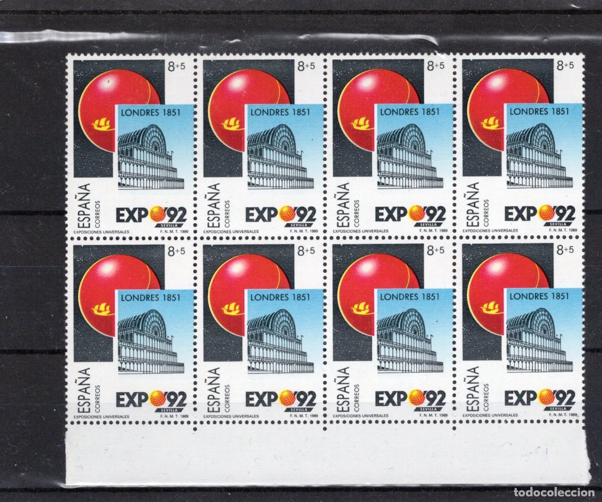 Sellos: Sellos Espa&ntilde;a a&ntilde;o 1989 EDIFIL 2990id** variedad colores desplazados