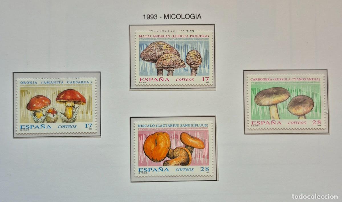 Sellos: A&ntilde;o 1995 - Edifil N 3244/3247** - Micolog&iacute;a - Nuevo sin fijasello - Se env&iacute;a el de la imagen