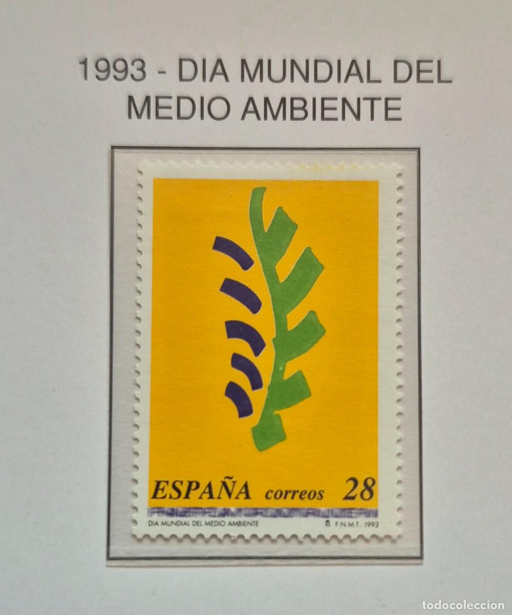Sellos: A&ntilde;o 1993 - Edifil N 3263** - Dia del medio ambiente - Nuevo sin fijasello - Se env&iacute;a el de la imagen