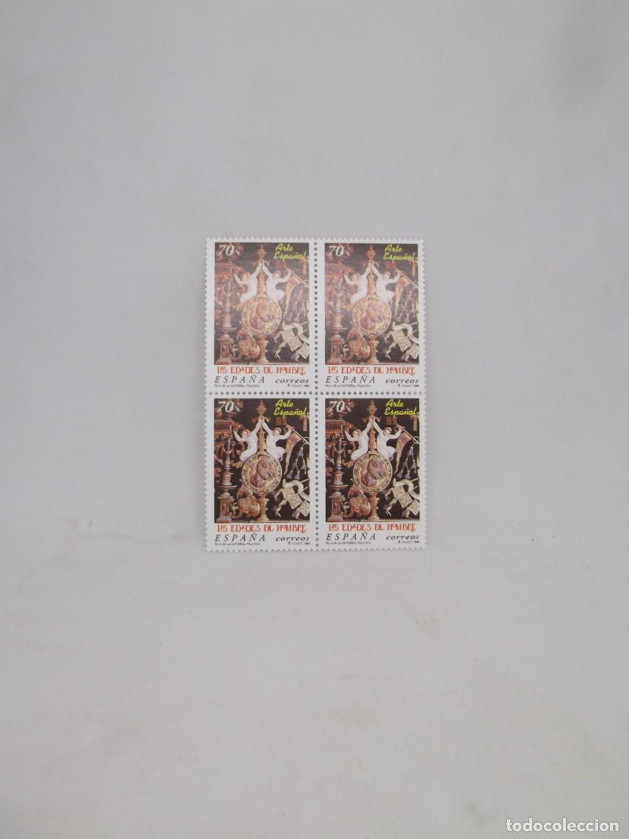 Sellos: Espa&ntilde;a 1999 Las edades del hombre.Reja de la catedral de Palencia.Bloque de cuatro nuevos