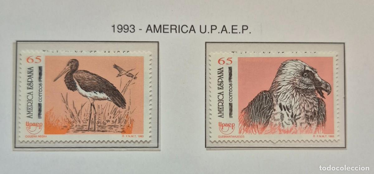 Sellos: A&ntilde;o 1993 - Edifil N 3270/3271** - Am&eacute;rica - UPAEP - Nuevo sin fijasello - Se env&iacute;a el de la imagen