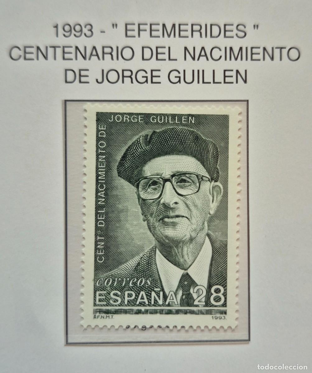 Sellos: A&ntilde;o 1993 - Edifil N 3275** - Efem&eacute;rides - Nuevo sin fijasello - Se env&iacute;a el de la imagen
