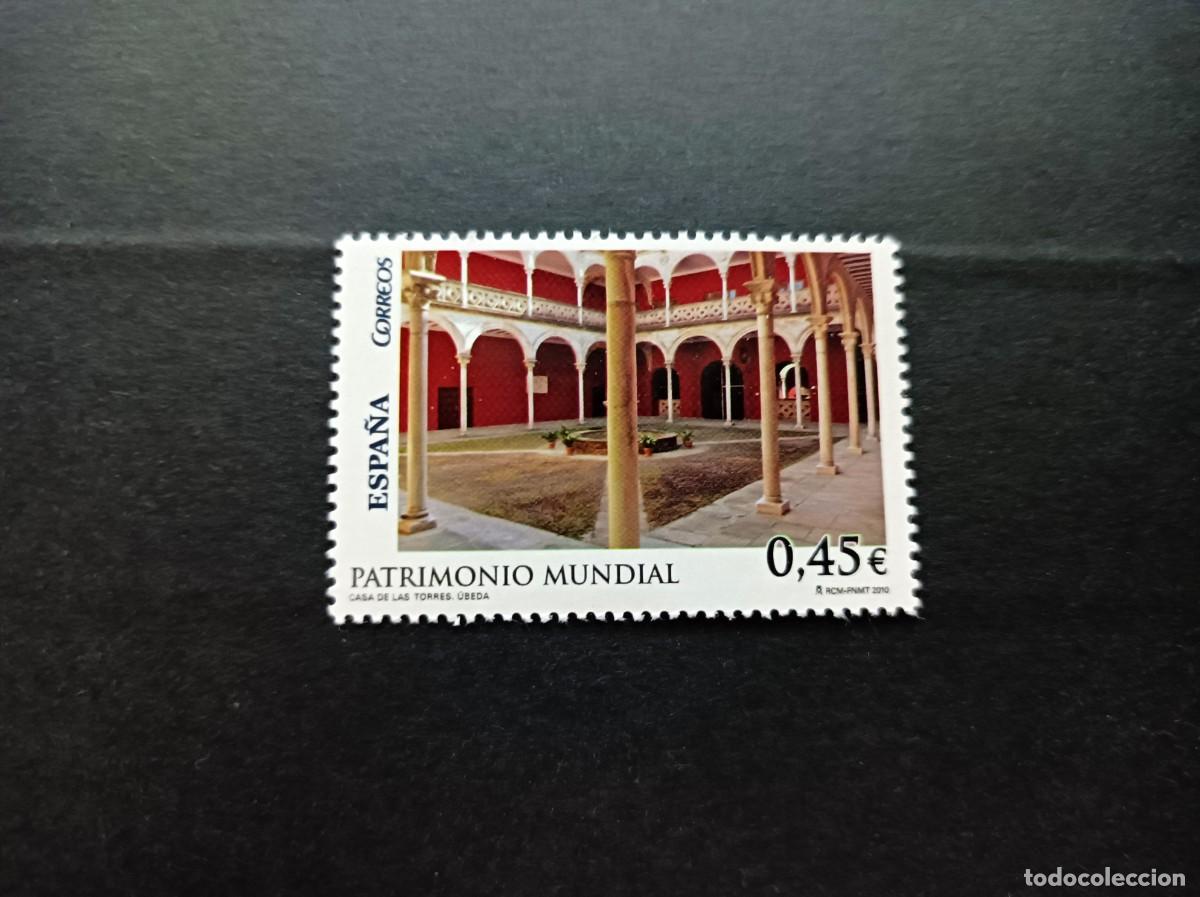 Sellos: Sello nuevo. P. Mundial. Casa de las Torres (&Uacute;beda). Jaen. 15 Abril 2010. Edifil 4556.