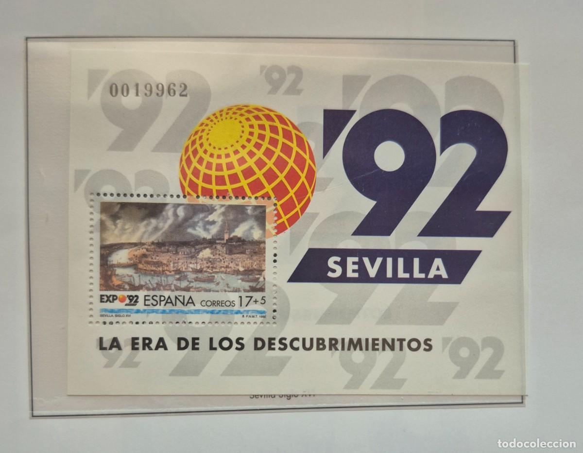 Sellos: A&ntilde;o 1992 - Edifil N 3191**- Expo de Sevilla 92 - Nuevo sin fijasello - Se env&iacute;a el de la imagen