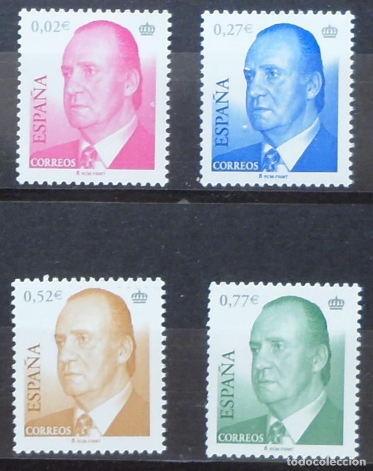 Sellos: 2004-ESPA&Ntilde;A-SELLOS NUEVOS-BAJO FACIAL 20%-VER FOTO-N&ordm;4040/51-S.M.DON JUAN CARLOS I