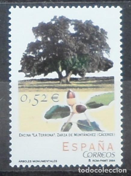 Sellos: 2004-ESPA&Ntilde;A-SELLOS NUEVOS-BAJO FACIAL 20%-VER FOTO-N&ordm;4063-ARBOLES MONUMENTALES