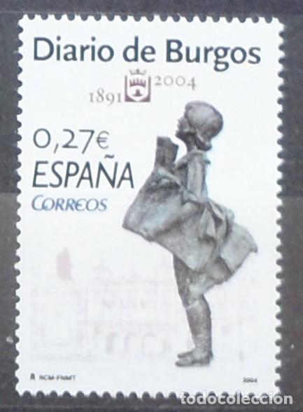 Sellos: 2004-ESPA&Ntilde;A-SELLOS NUEVOS-BAJO FACIAL 20%-VER FOTO-N&ordm;4072-DIARIOS CENTENARIOS-DIARIO DE BURGOS