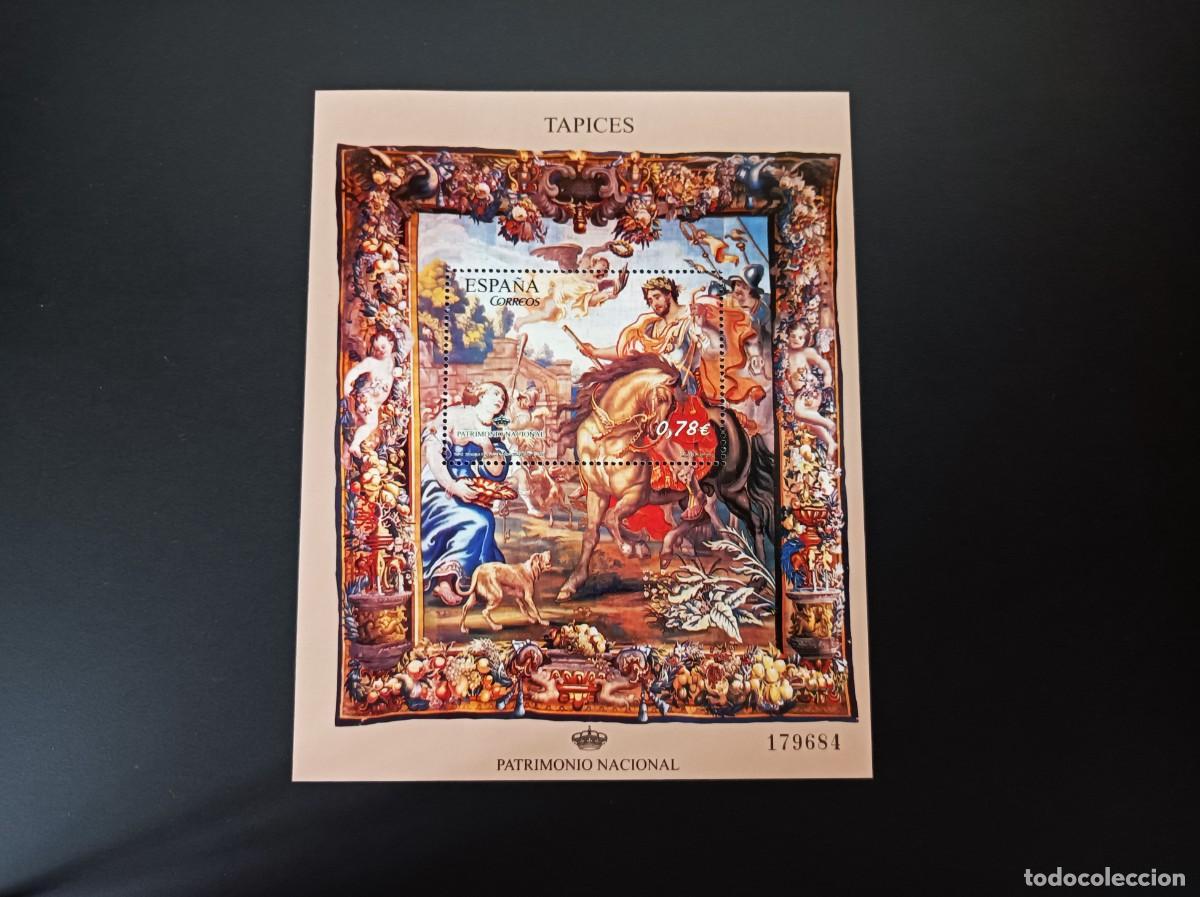 Sellos: Sello nuevo. P. N. Tapices, Zenobia y Emperador Aureliano. 6 Julio de 2010. Edifil SH 4579.