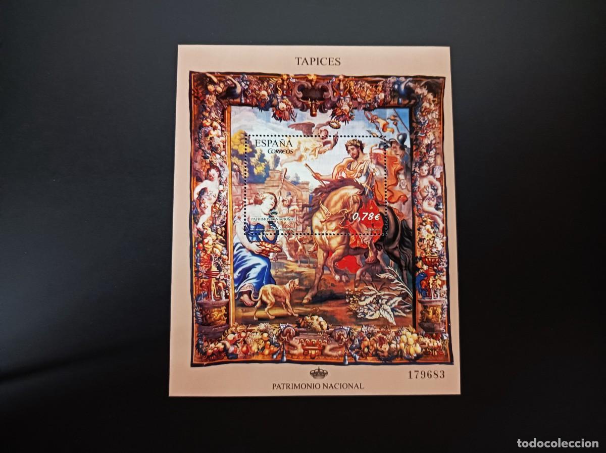 Sellos: Sello nuevo. P. N. Tapices, Zenobia y Emperador Aureliano. 6 Julio de 2010. Edifil SH 4579.