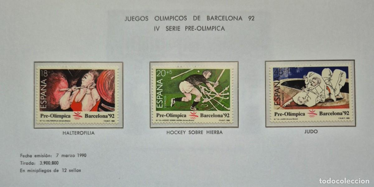 Sellos: A&ntilde;o 1990 - Edifil N 3054/3056** - Barcelona 92 - Nuevo sin fijasello - Se env&iacute;a el de la imagen