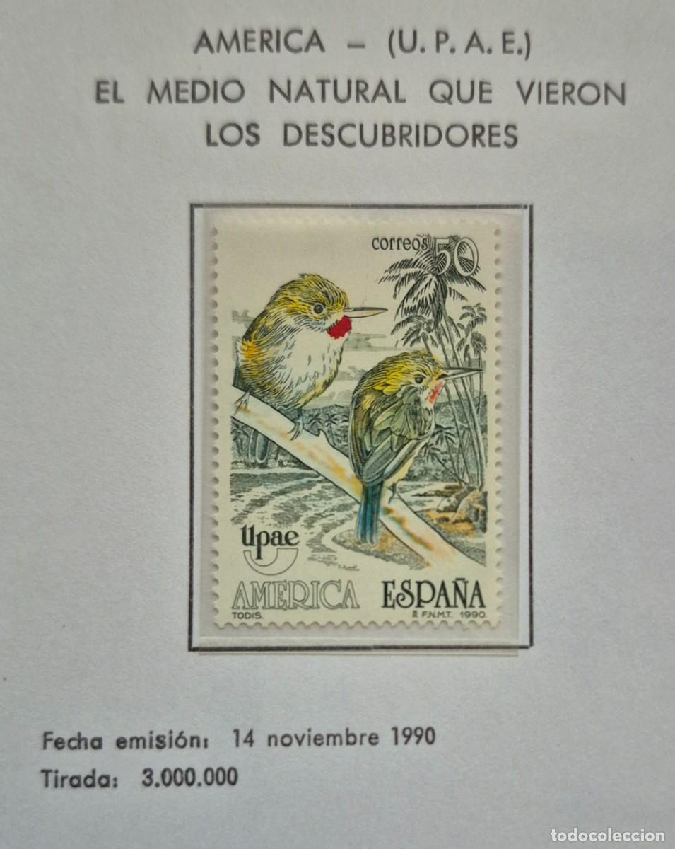 Sellos: A&ntilde;o 1990 - Edifil N 3083** - America UPAE - Nuevo sin fijasello - Se env&iacute;a el de la imagen
