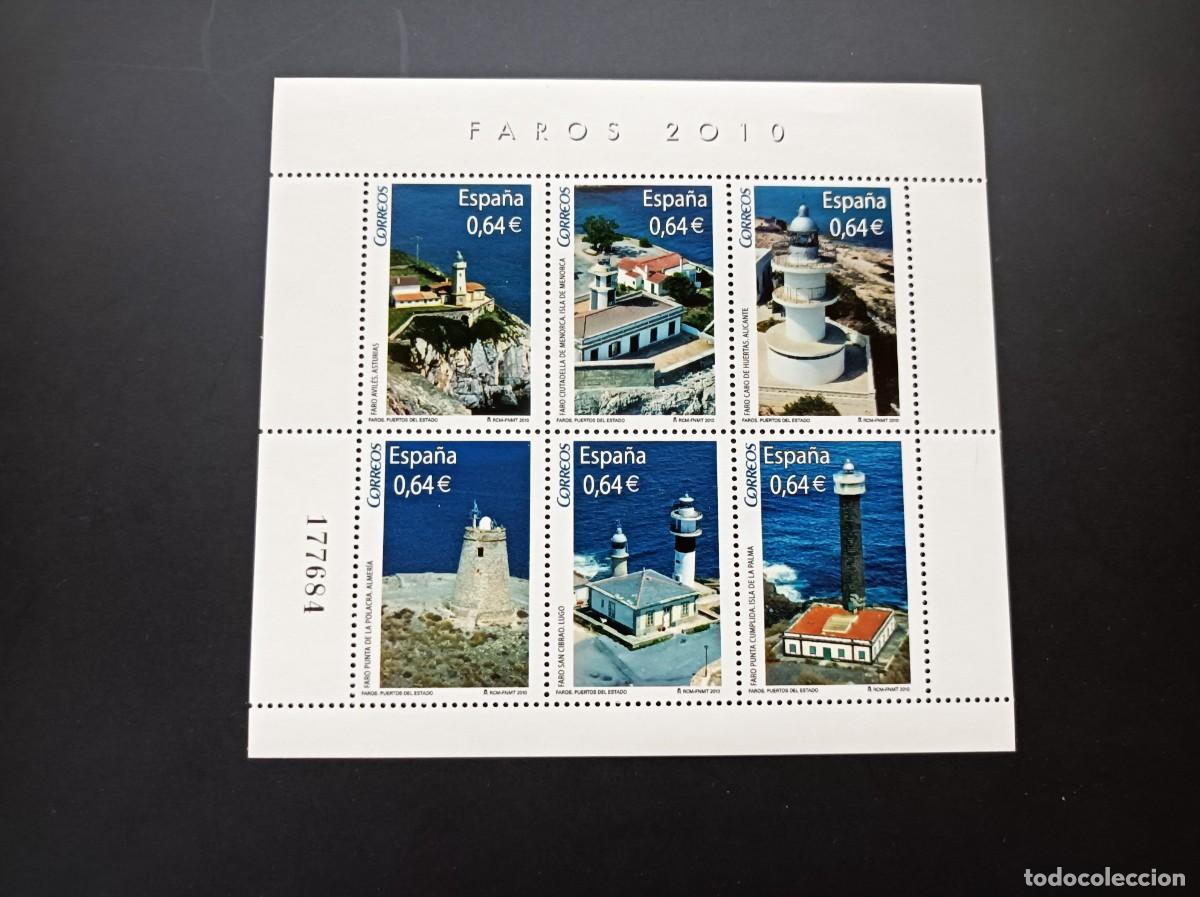 Sellos: Sello nuevo. Faros de Espa&ntilde;a. 20 de Septiembre de 2009. Edifil SH 4594.