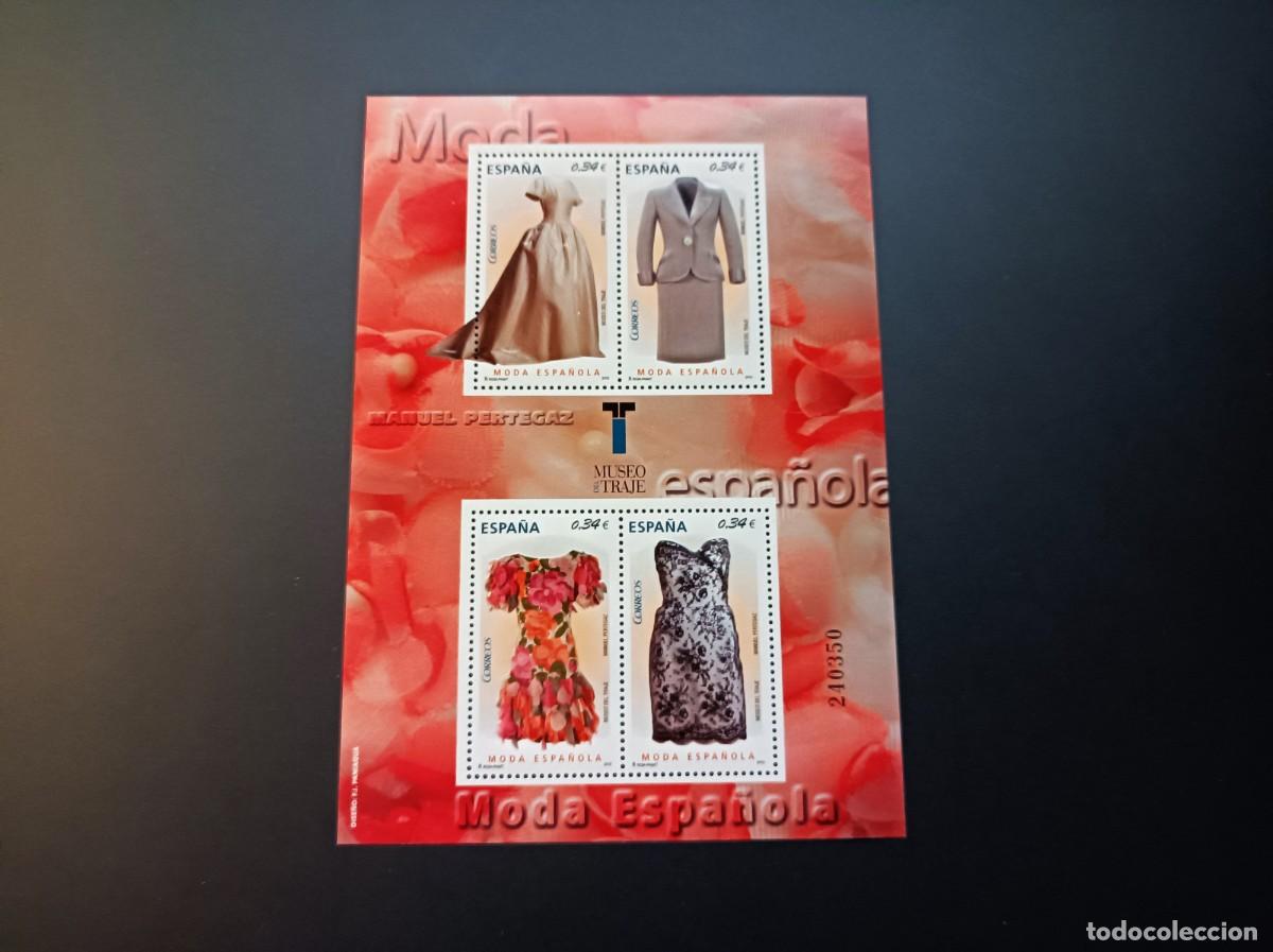 Sellos: Sello nuevo. Moda Espa&ntilde;ola. Manuel Pertegaz. 15 Octubre 2010. Edifil SH 4605.