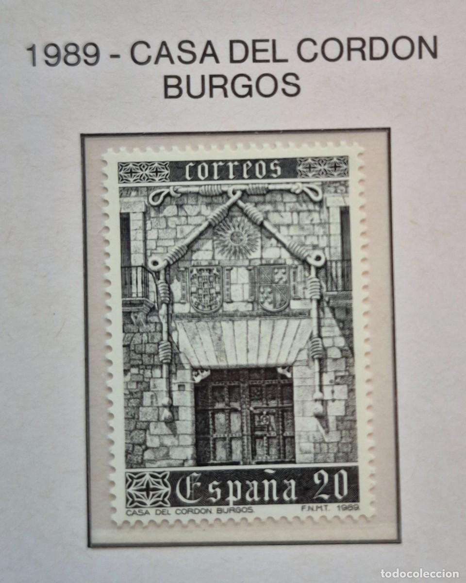 Timbres: A&ntilde;o 1989 - Edifil N 3000**- Casa del cord&oacute;n - Nuevo sin fijasello - Se env&iacute;a el de la imagen