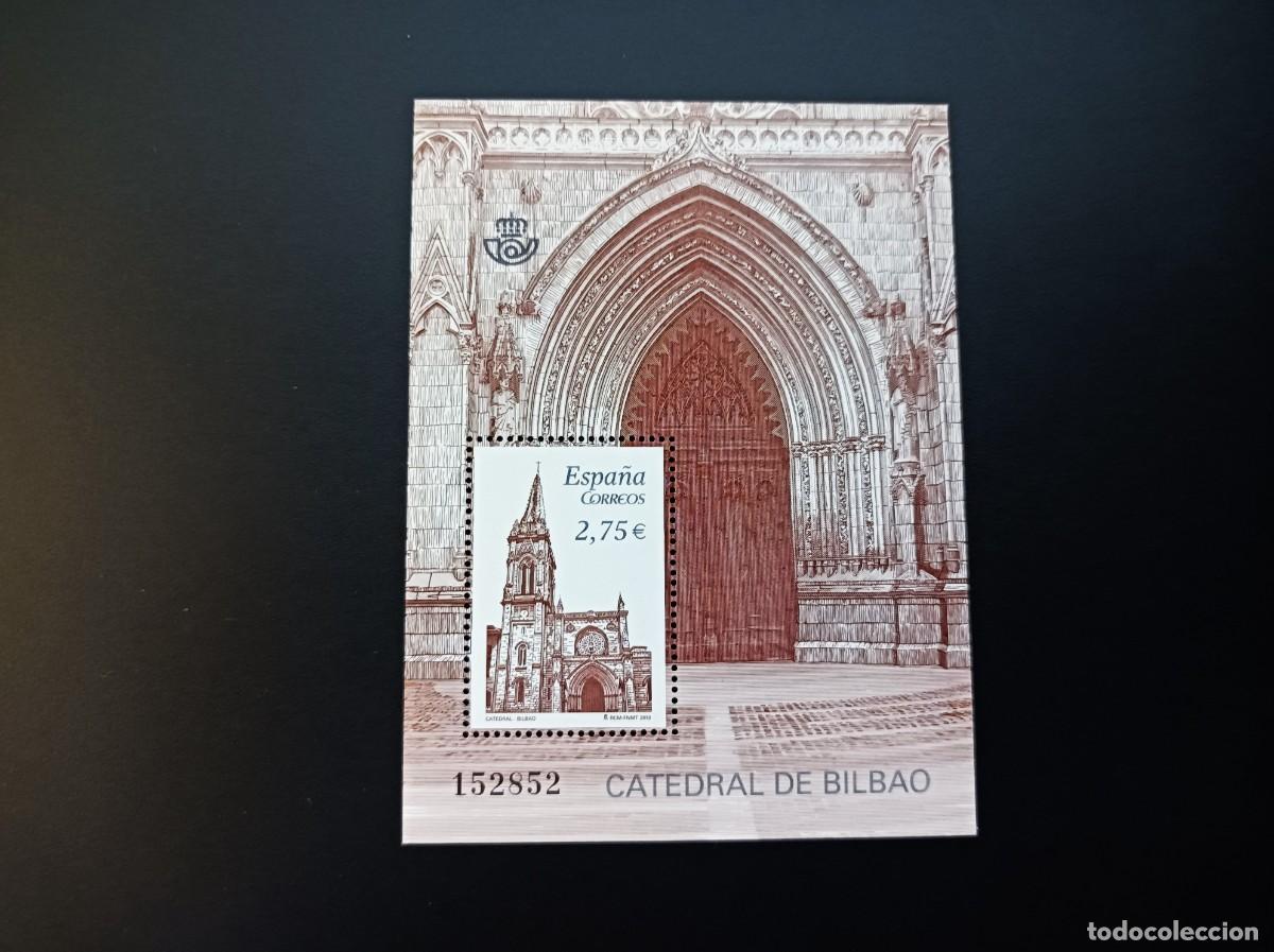 Sellos: Sello nuevo. Catedral Bas&iacute;lica de Santiago (Bilbao). 8 de Noviembre de 2010. Edifil SH 4612.