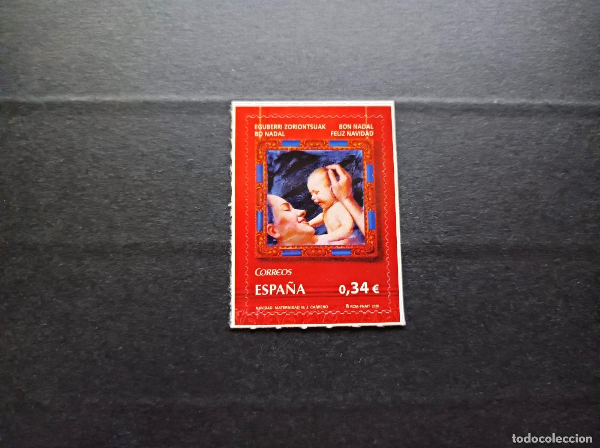 Briefmarken: Sello nuevo. Navidad 2010. Maternidad. 3 de Noviembre de 2010. Edifil 4609.