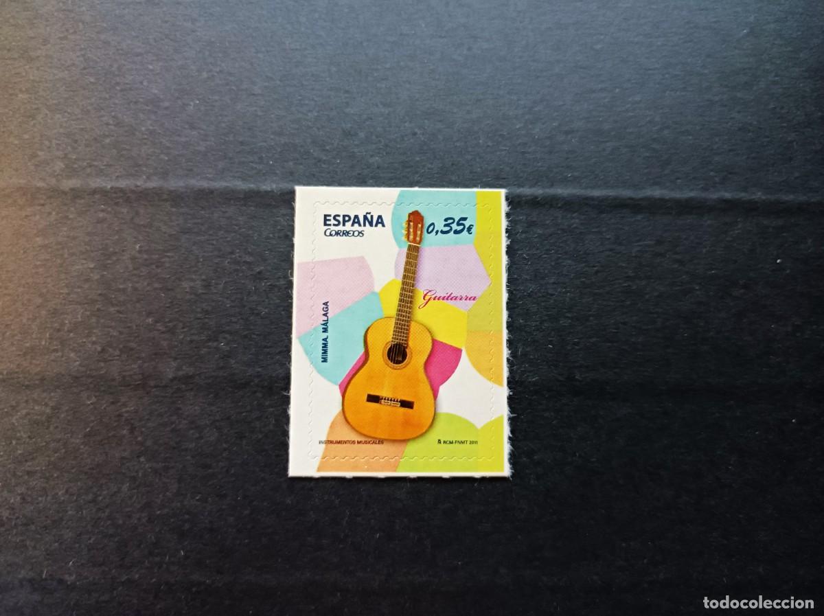 Sellos: Sello nuevo. Instrumentos Musicales. Guitarra. 24 Enero 2011. Edifil 4628.