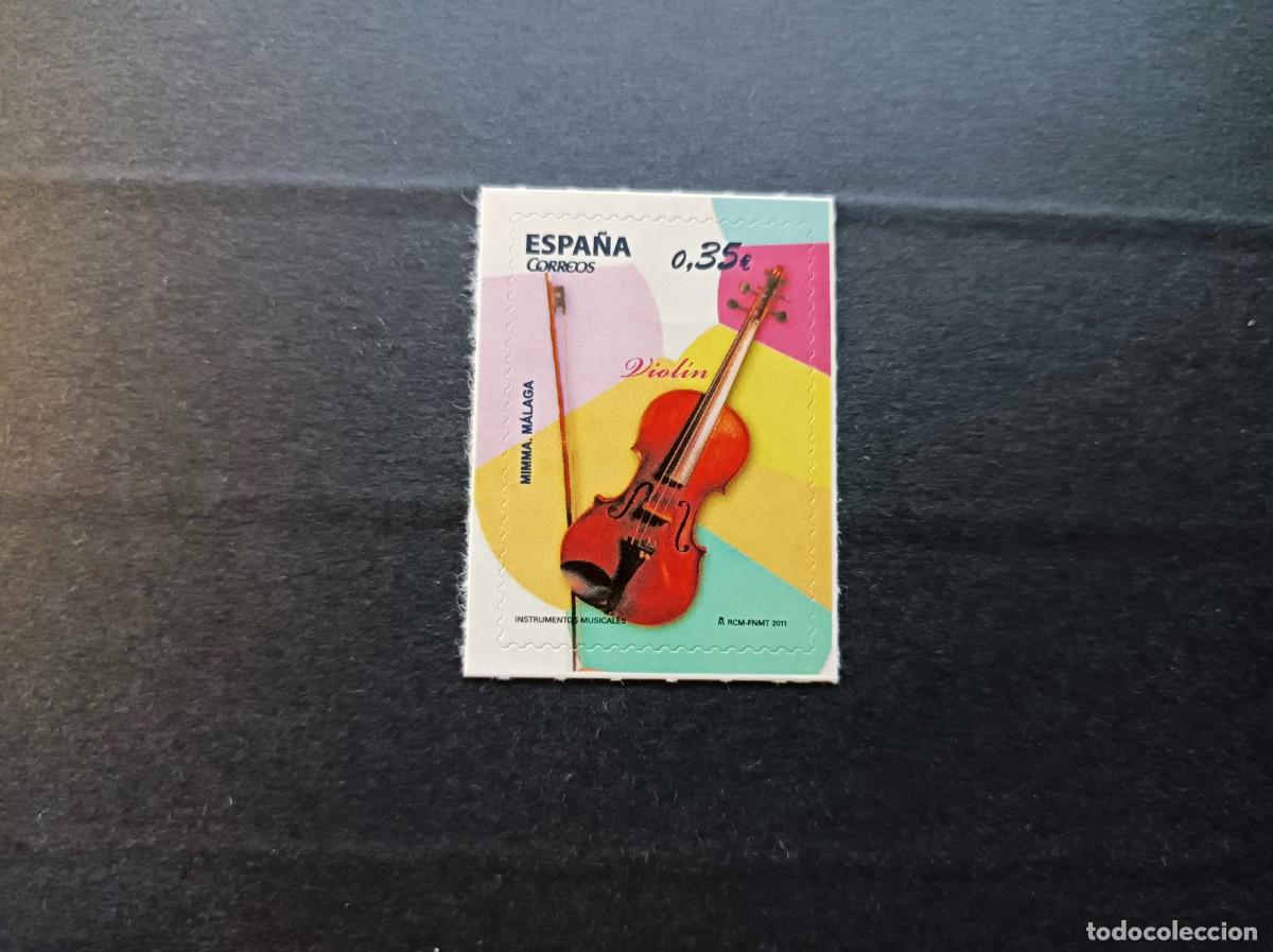 Sellos: Sello Nuevo. Instrumentos Musicales. Violin. 24 Enero 2011. Edifil 4629.