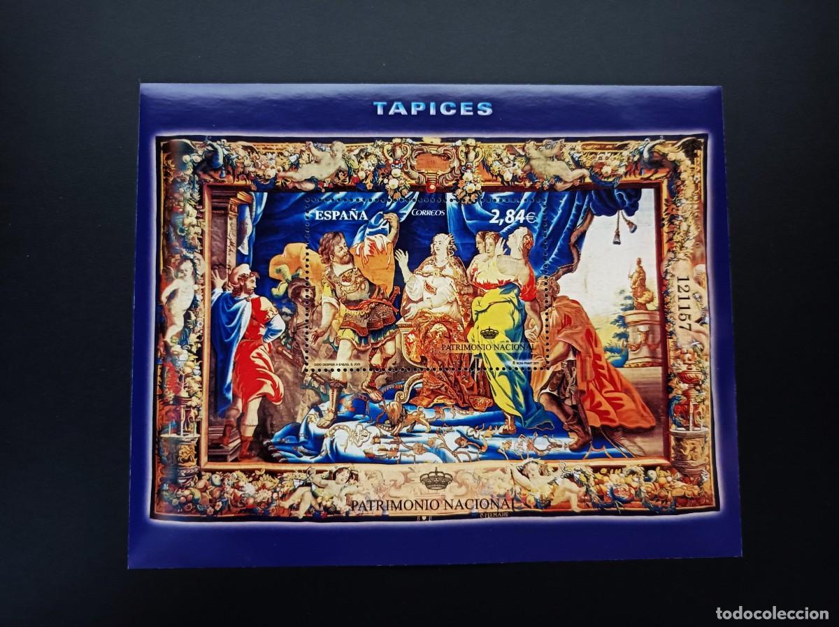 Sellos: Sello nuevo. P. Nacional. Tapices. Dido despedide a Eneas. 16 Mayo 2011. Edifil SH 4652.