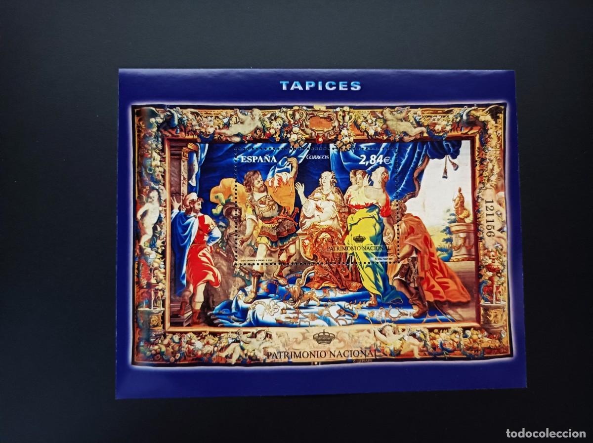 Sellos: Sello nuevo. P. Nacional. Tapices. Dido despedide a Eneas. 16 Mayo 2011. Edifil SH 4652.