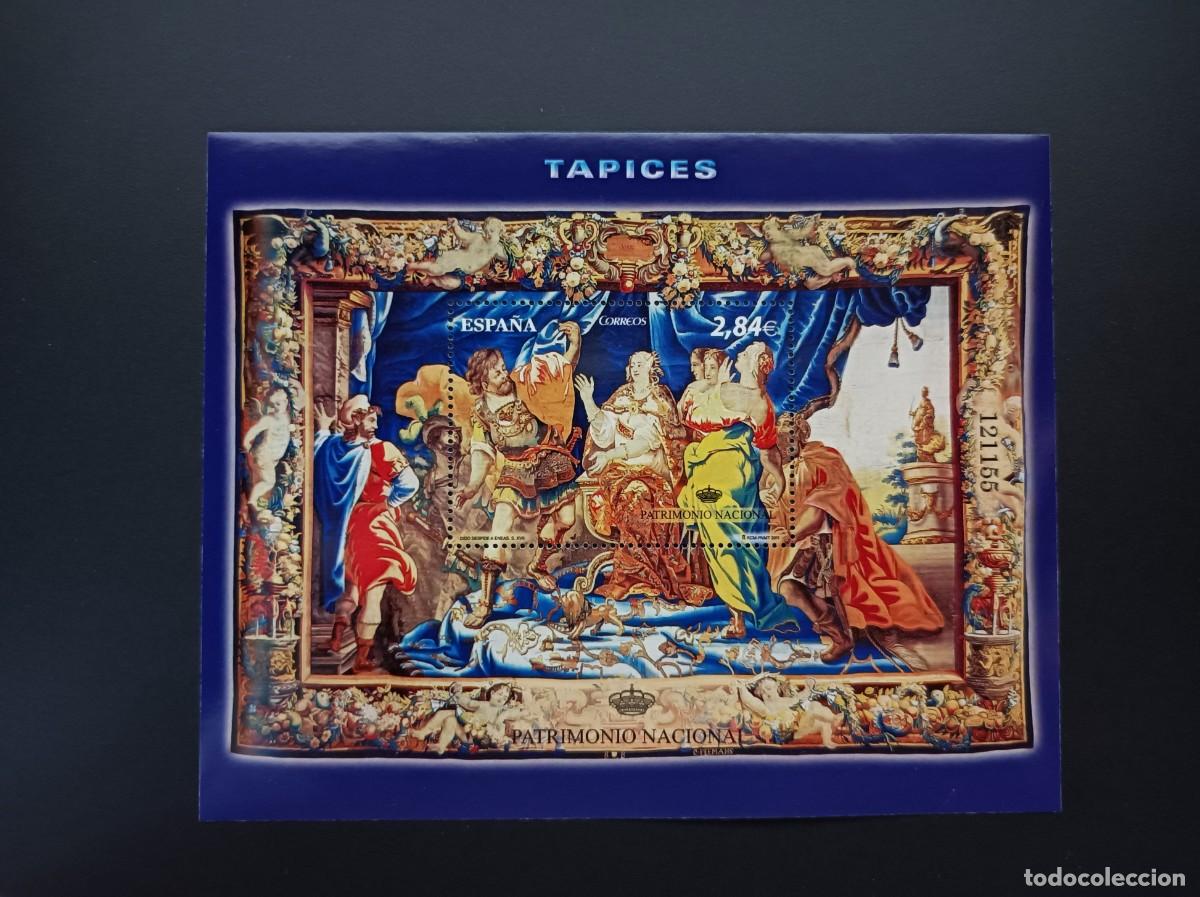 Sellos: Sello nuevo. P. Nacional. Tapices. Dido despedide a Eneas. 16 Mayo 2011. Edifil SH 4652.